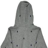 Age 8 Polo By Ralph Lauren Hoodie - Small Gray Cotton