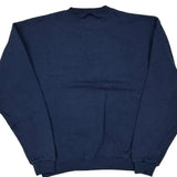 University Of Illinois Chicago Russell Athletic College Sweatshirt - Large Navy Cotton