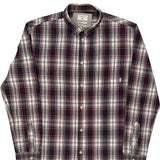 Quiksilver Checked Shirt - Large Multicoloured Cotton