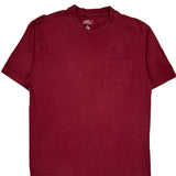 Dickies T-Shirt - Large Red Cotton