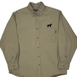 Woolrich Shirt - Large Khaki Cotton