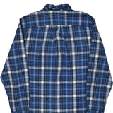 Tommy Hilfiger Checked Shirt - Medium Blue Cotton