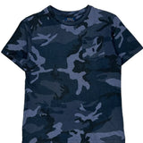 Age 10-12 Polo By Ralph Lauren Camo T-Shirt - Large Camo Cotton