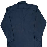 Dickies Shirt - Large Navy Cotton Blend