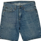 Wrangler Denim Shorts - 34W 10L Blue Cotton