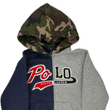 Age 6-7 Polo By Ralph Lauren Camo Hoodie - Small Multicoloured Cotton