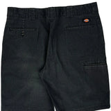 Dickies Shorts - 38W 11L Black Cotton Blend