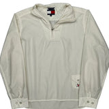 Vintage Tommy Jeans Windbreaker - XL White Nylon