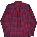 Tommy Hilfiger Checked Shirt - Medium Red Cotton