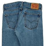 505 Levis Jeans - 32W 30L Blue Cotton