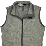 Patagonia Fleece Vest - Large Gray Polyester