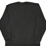 Carhartt Long Sleeve T-Shirt - Large Black Cotton