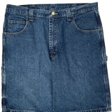 Wrangler Carpenter Shorts - 38W 9L Blue Cotton