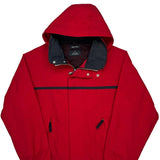 Vintage Nautica Windbreaker - Small Red Nylon