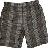 Age 4 Levis Checked Shorts - XS Brown Cotton Blend