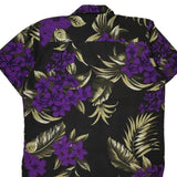 Favant Floral Hawaiian Shirt - XL Black Viscose