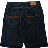 Courage Denim Shorts - 36W 11L Dark Wash Cotton