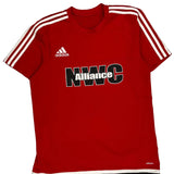 Nwc Alliance Adidas Graphic Football Shirt - Large Red Polyester