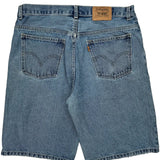 Levis Denim Shorts - 34W 10L Blue Denim