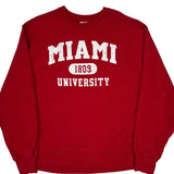 Reverse Weave Champion College Sweatshirt - XL Red Cotton