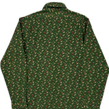 Ralph Lauren Graphic Patterned Shirt - Large Green Cotton