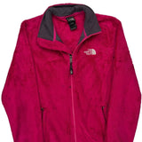 The North Face Fleece Jacket - Medium Pink Polyester