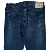 True Religion Slim Fit Jeans - 34W 30L Blue Cotton