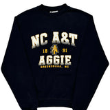 Nc A&T Aggie Champion Sweatshirt - Small Black Cotton