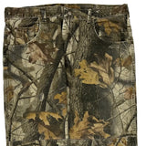 Wrangler Double Knee Pants - 37W 29L Camo Cotton