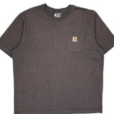 Carhartt T-Shirt - XL Gray Cotton