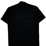 Dickies Short Sleeve Shirt - Medium Black Cotton