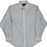 Ralph Lauren Striped Shirt - XL Blue Cotton