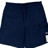 Nike Sport Shorts - Small Navy Nylon