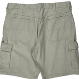 Wrangler Cargo Shorts - 36W 8L Beige Cotton