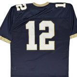 Vintage Nike Jersey - Large Navy Polyester