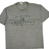 New York Yankees Lee Sport Mlb T-Shirt - XL Grey Cotton
