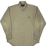 Blaire Ralph Lauren Shirt - Large Beige Cotton