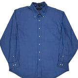 The Lifetime Collar Tommy Hilfiger Shirt - XL Blue Cotton