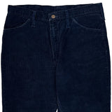Wrangler Shorts - 32W 10L Navy Corduroy