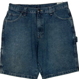 Wrangler Carpenter Shorts - 36W 10L Blue Denim