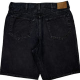 Calvin Klein Jeans Denim Shorts - 36W 10L Black Cotton