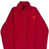 The North Face Fleece - Small Red Polyester
