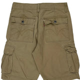 Levis Cargo Shorts - 32W 10L Khaki Cotton