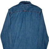 Tommy Hilfiger Denim Shirt - Large Blue Cotton