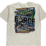 John And Courtney Force Fruit Of The Loom Graphic T-Shirt - XL White Cotton