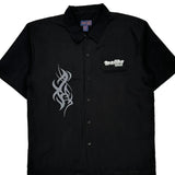 Tru Cal Short Sleeve Shirt - XL Black Polyester