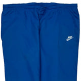 Nike Tracksuit - Large Blue Polyester
