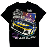 Made In USA Nashville Superspeedway Hendrick Nascar T-Shirt - Small Black Cotton