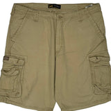 Lee Cargo Cargo Shorts - 38W 10L Beige Cotton