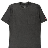 Dickies T-Shirt - Large Grey Cotton Blend